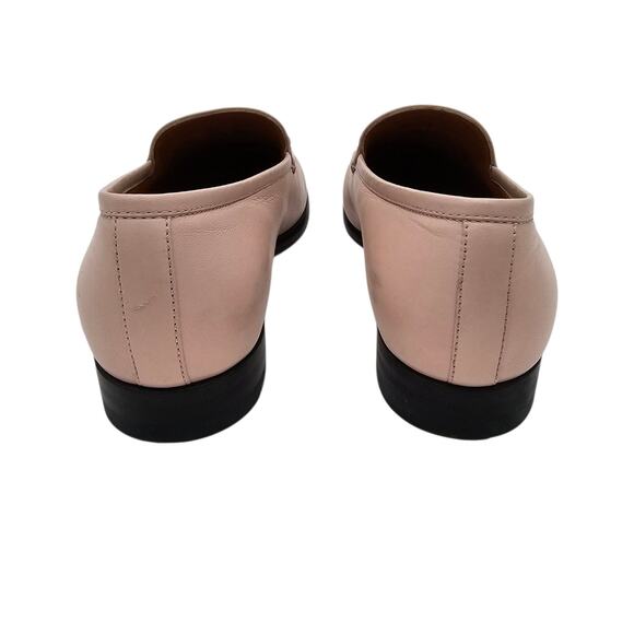 Gucci Jordaan Horsebit Slip On Loafer Pink Leather Crystal Size 38.5 US 8.5 - Picture 5 of 13